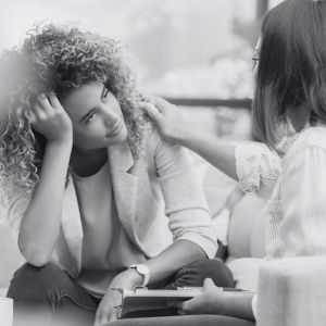 treatment-home woman in rehab facility